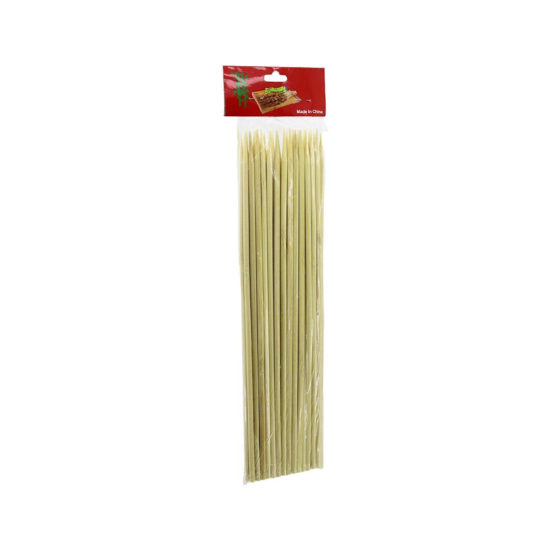 İBİCO İ18-072 BAMBOO SKEWERS ( KALIN ) ( 30CM ) AHŞAP ÇÖP ŞİŞ ( 45PCS ±2AD )*12X20