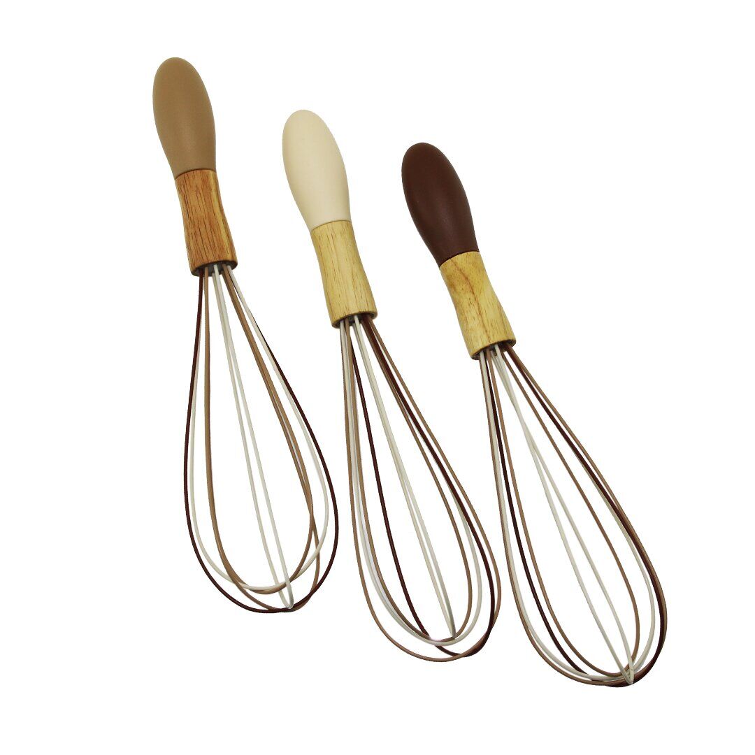 PABLITO HOME PBT-173 ( NO-12'' ) ( SİLİKON ) ÇIRPICI ( AHŞAP BAMBU & PLASTİK SAPLI )*12X24