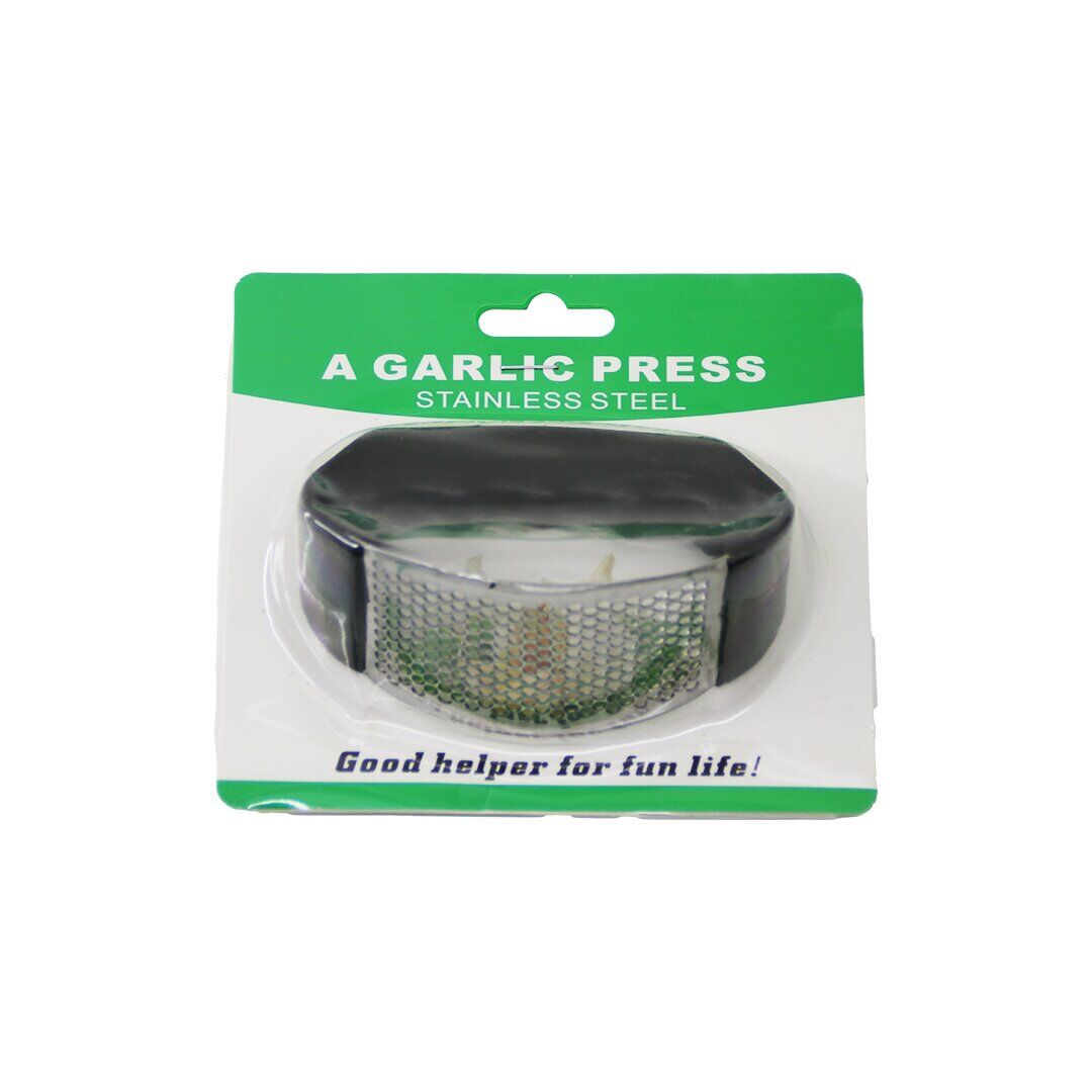İBİCO İ22-118 A GARLIC PRESS ( METAL ) ( ZIRH MODELİ ) SARIMSAK EZİCİ ( PLASTİK TUTACAK SAPLI )*144