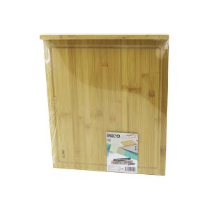 İBİCO İ22-240 ( 38X45CM ) AHŞAP BAMBU KESİM PANOSU & KESME TAHTASI ( TEZGAH ÜSTÜ ) ( KANALLI & KENAR DESTEKLİ )*12