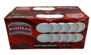 PRATİKON PR-1144 ( BÜYÜK & PLASTİK ) TABAK 10PCS*50=K