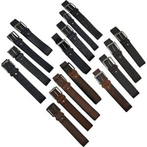 İBİCO KMR-500 PANTOLON KEMERİ ( MİX = SİYAH & A.KAHVE & K.KAHVE & LACİVERT )*20X1