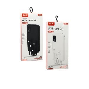 BLİC BPB-4 ( 10.000mAh ) ( 3İN1=USB-A & USB-C LIGHTNING & MICRO ÇIKIŞ ) POWERBANK ( DİJİTAL ŞARJ GÖSTERGESİ ) ( 2.1A )*100