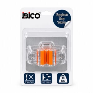 İBİCO İ13-067 ( 2İN1 ) ( MİKA KRİSTAL ) ( MOP SAP TUTUCU & ASKI ) ( YAPIŞKANLI MONTAJ=PVC PLAKA ) (10KG. TAŞIMA)*12X20