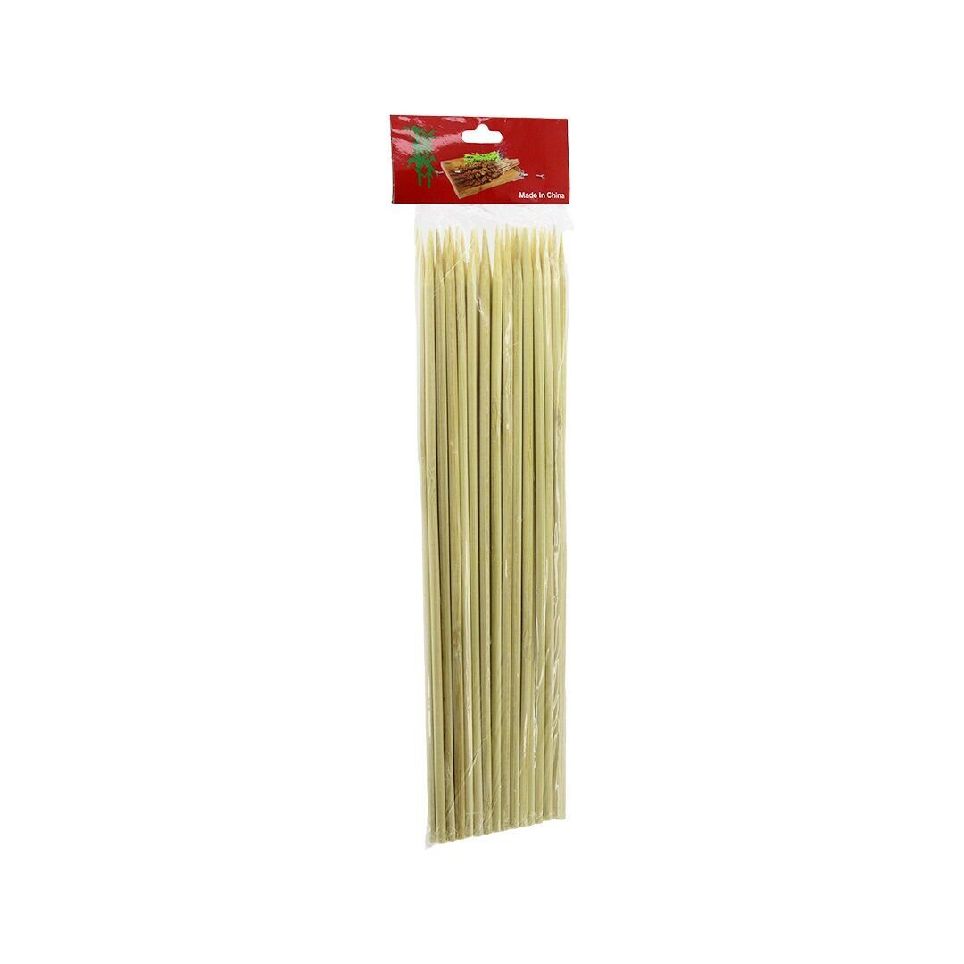 İBİCO İ18-072 BAMBOO SKEWERS ( KALIN ) ( 30CM ) AHŞAP ÇÖP ŞİŞ ( 45PCS ±2AD )*12X20