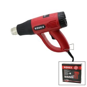 RODEX RDX-303A SICAK HAVA MAKİNESİ & TABANCASI (4PCS BAŞLIK APARAT) (KABLOLU) (300-600°C) (280/480LPM) (2000W)*10