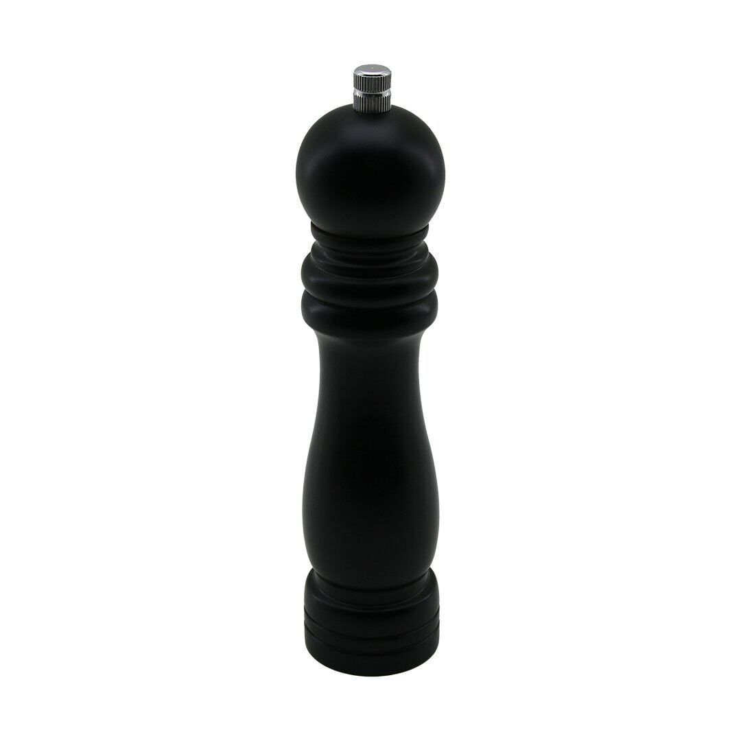 İBİCO İ22-257 ( SİYAH AHŞAP ) ( BÜYÜK= ÇAP: 4.5CM & UZUNLUK: 19.5CM ) TUZ & BAHARAT ÖĞÜTÜCÜ*72