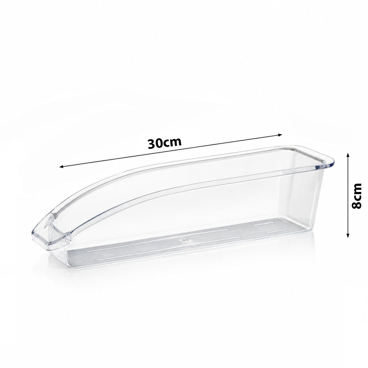 URVE UR-3580 ( 30X8CM ) ( ŞEFFAF) ( DÜZENLEYİCİ ) PLASTİK MİKA MODÜLER ÇOK AMAÇLI ORGANİZER*24=K