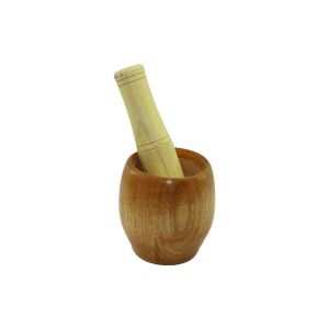 İBİCO İ22-219 ( AHŞAP BAMBU ) HAVAN SARIMSAK DÖVECEK ( Ç: 7CM--D: 5.8CM--Y: 8.5CM ) ( FİLELİ AMBALAJ )*120