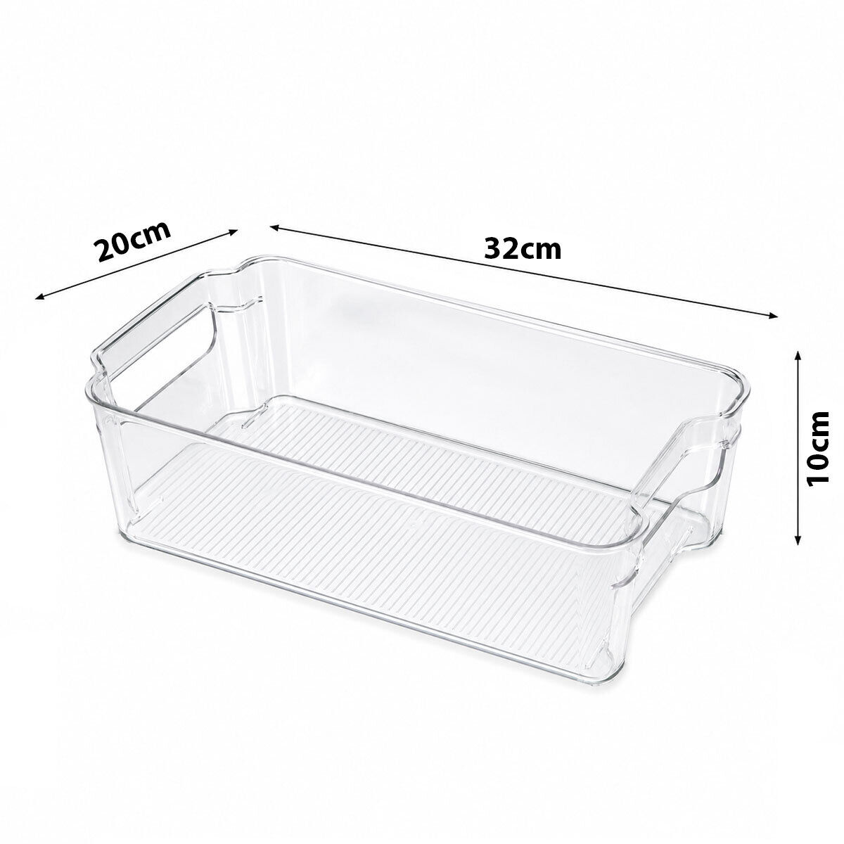 URVE UR-3570 ( 32X20X10CM ) ( ŞEFFAF) ( DÜZENLEYİCİ ) PLASTİK MİKA MODÜLER ÇOK AMAÇLI ORGANİZER*24
