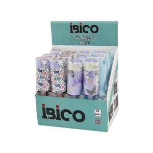 İBİCO İ21-044 ( STANDLI ) ( SAPLI ) ( 60 YAPRAK ) ( YAPIŞKANLI ) PRATİK TÜY TOPLAYICI RULO BANT (PET SHOP) ( BANDI )*24X6