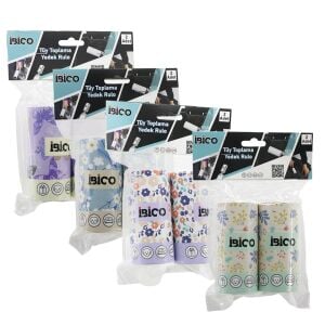 İBİCO İ21-045 (2PCS YEDEK) ( 2X60 YAPRAK ) (YAPIŞKANLI) PRATİK TÜY TOPLAYICI YEDEK RULO BANT (PET SHOP) ( BANDI )*12X12