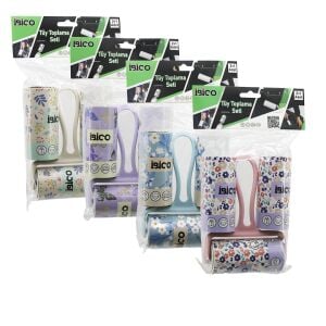 İBİCO İ21-046 (3PCS SET) ( Y SAP ) (YAPIŞKANLI) PRATİK TÜY TOPLAYICI RULO BANT ( 1-SAPLI=60 YAPRAK + 2-YEDEK=2X60) (PET SHOP) ( BANDI )*12X8
