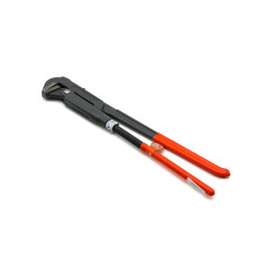 KINETEX KTX-023 ( 1.5'' PARMAK ) MAŞALI ÇELİK BORU ANAHTARI ( KAYMAZ KILIFLI SAP )*24