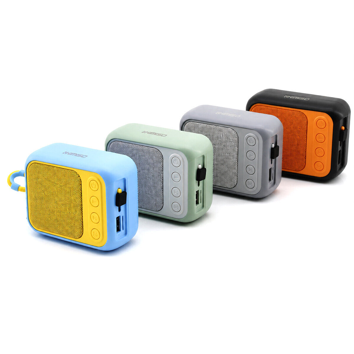 KIMISOP KMS-312C PLATOON PL-4692 BLUETOOTH WİRELESS ( MİNİ ) HOPARLÖR SPEAKER RENKLİ ( TYPE-C ŞARJLI ) ( 5W ) ( MİKROFON & KART GİRİŞİ)*100