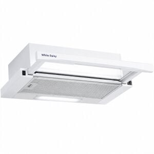 WHITE DAISY F-2 BEYAZ ÇİFT MOTORLU ASPİRATÖR ( LED AYDINLATMA ) ( ÇİFT FAN & 2 HIZ KADEMELİ & YÜKSEK EMİŞ HIZI )*1