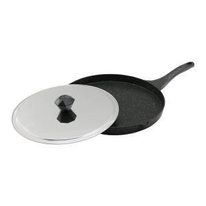 KRT-1054 ( DÖKÜM ) ( 34CM ) BALIK TAVASI ( METAL KAPAKLI ) ( YAĞ BOŞALTMA AĞIZLI )*12