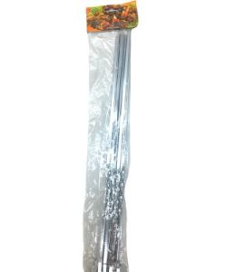 İBİCO K-96 ( 10PCS ) ( TAVUK & KANAT ) ( DAR YASSI ) METAL MANGAL ŞİŞİ*144