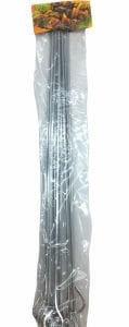 İBİCO K-97 ( 10PCS ) ( KUŞBAŞI ) ( KARE ) METAL MANGAL ŞİŞİ*100