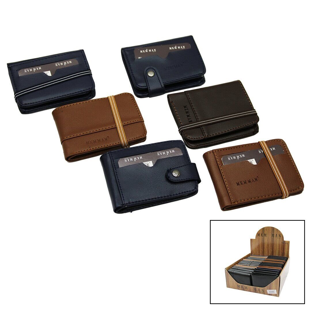 MKM MAN ( 09-90-38 ) KARTLIKLI VİNLEKS CÜZDAN ( BRKT-414559 )*36X1