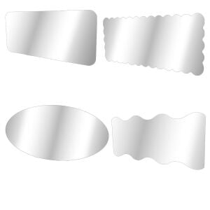 KRD-7131 ( KARTON ) STİCKER ( DEKORATİF ) AYNA ( YAPIŞKANLI MONTAJ ) ( 40X90CM )*10X10
