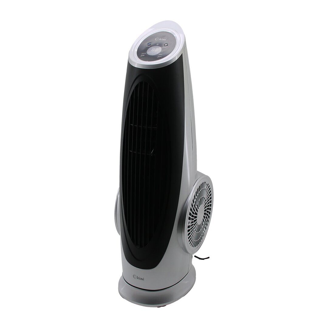 KİWİ KFAN-7690 ( KULE TİPİ ) ( TURBO FAN VANTİLATÖR ) ( KUMANDALI & DOKUNMATİK EKRAN) ( 130W ) ( 3 KADEME HIZ ) ( Y: 75CM ) *1