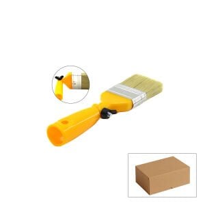 GÜNSAN ( -040 020 ) ( NO-2 ) ( 50MM ) ( UZMAN ) ( SARI SAPLI = AYARLI ) ( ROBOT ) BOYA FIRÇASI*12X5