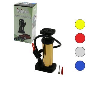 İBİCO İ18-035 (DİKEY MODEL) (İNCE PİSTONLU) AYAK POMPASI (OTO-ARAÇ & BİSİKLET-MOTOR LASTİK & TOP & ŞİŞME HAVUZ-YATAK)*50