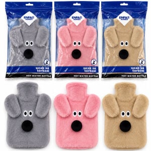 ENFA HORNEST-1548 ( PELUŞLU ) ( EL GEÇMELİ ) ( KÖPEK &  KULAKLI ) SICAK SU TORBASI ( 2LT )*60