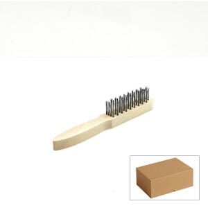 GÜNSAN ( -008 240 ) ( NO-4 ) ( AHŞAP SAPLI ) ( TEL ) METAL FIRÇA*12X10