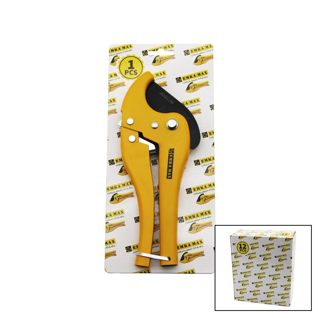 EMKA MAX SK5 EMKA-5150 ( PVC BORU ) KESME MAKASI ( OTOMATİK BIÇAK AÇMA SİSTEMİ )*12X6