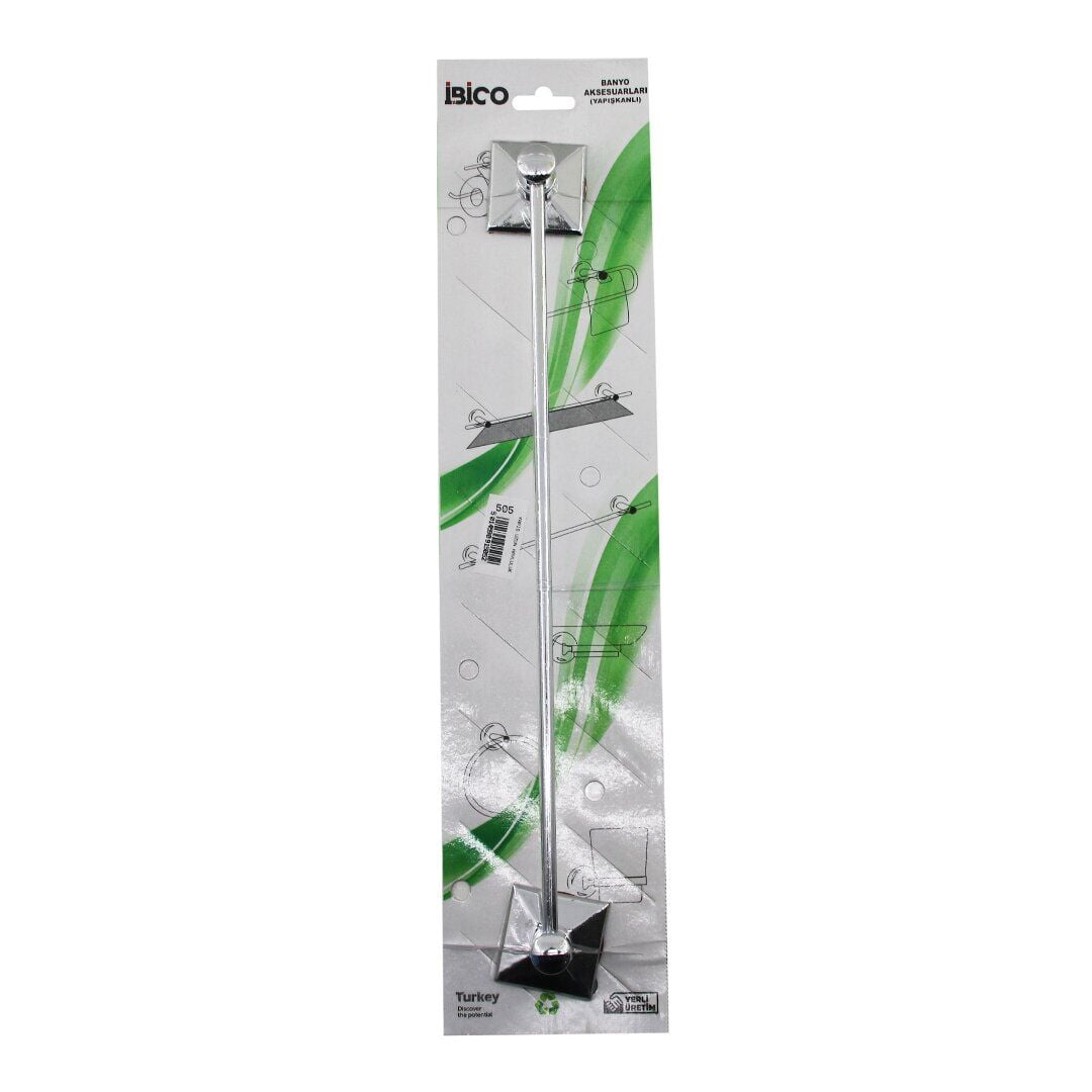 İBİCO BANYO BNY-505 ( UZUN ) METAL ( HAVLULUK ) ( YAPIŞKANLI MONTAJ )*50