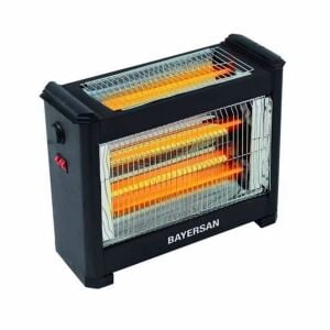 BAYERSAN 3001  ( 1800W ) ( 2+1 ÇUBUK ) ( ŞÖMİNE ) ELEKTRİKLİ ISITICI SOBA*1