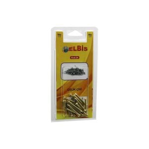 ELBİS-24 ( 3X30 ) ( SARI ) ÇELİK ÇİVİ*12X24