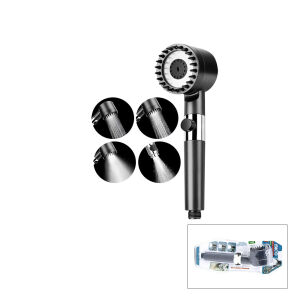 İBİCO K13-043 ( MASAJ UÇLU=ELASTİK SİLİKON ) ULTRA DUŞ BAŞLIK ( 360° ) ( 3 MOD= FONKSİYONLU ) ( SU STOP TUŞLU )*40