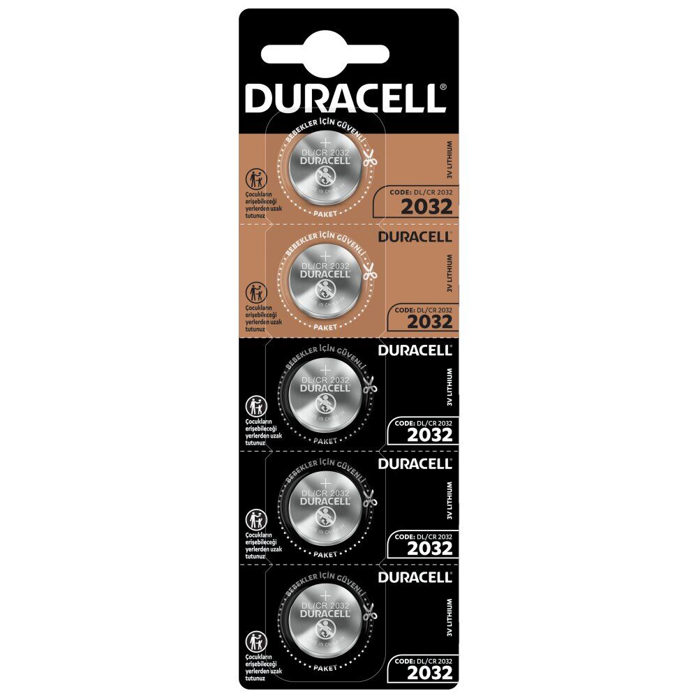 DURACELL-2032 ( PARA PİL ) ( 5Lİ KART )*40