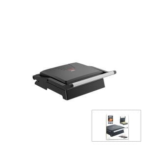 SİNBO SSM-2594 ELEKTRİKLİ TOST MAKİNESİ ( 4 DİLİM )  ( 180° AÇILIR ÜST GÖVDE = IZGARA KULLANIM ) 1000W *4