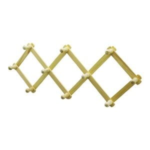 PABLITO HOME PBT-043 ( AHŞAP & EKO ) ( 10 KOLLU ) AKORDİYON DUVAR ASKISI*100