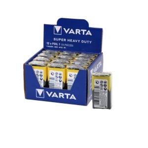 VARTA 6F-22 ( 9 VOLT ) PİL ( E-BLOCK ) ( 12PCS )*1X18