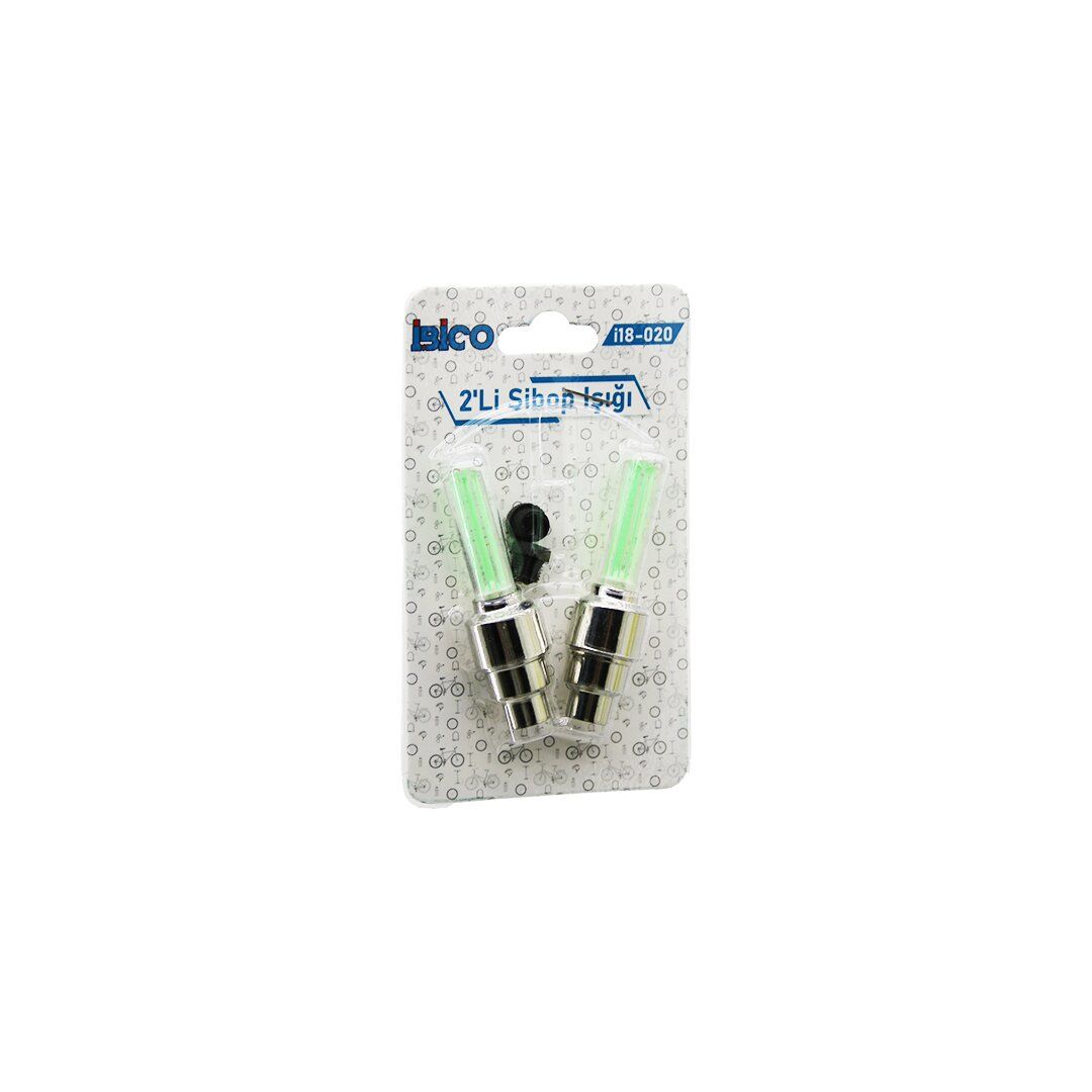İBİCO İ18-020 ( 2PCS ) ( ÇUBUK & RENKLİ ) SİBOP IŞIK (PİLLİ) (BİSİKLET & MOTORSİKLET & ARAÇ) (HAREKET DUYARLI SENSÖR)*50X10