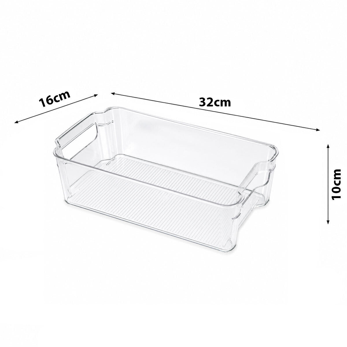 URVE UR-3569 ( 32X16X10CM ) ( ŞEFFAF ) ( DÜZENLEYİCİ ) PLASTİK MİKA MODÜLER ÇOK AMAÇLI ORGANİZER*24=K