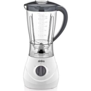SİNBO SHB-3062 (TURBO) DOĞRAYICI BLENDER (BUZ KIRICI) (4LÜ BIÇAK=PASLANMAZ ÇELİK) (2 KADEME HIZ) (600W) (18000 DEVİR/DK) (HAZNE=1.6LT)*4