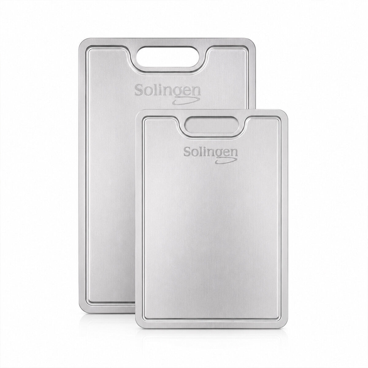 SOLİNGEN ( 2PCS ) LUX METAL KESİM PANOSU ( 230X340MM & 200X300MM & 1MM ) ( PASLANMAZ ÇELİK )*12=K