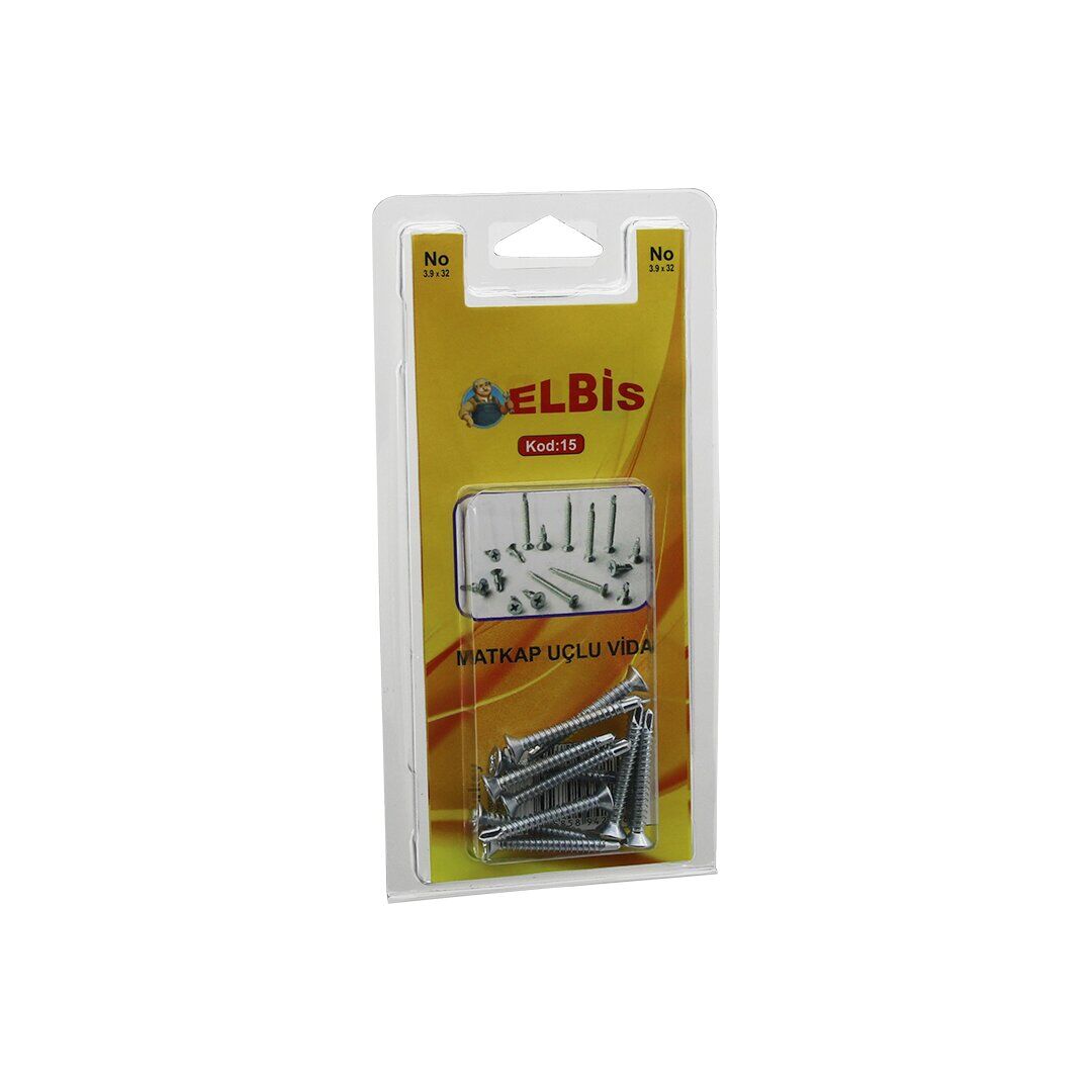 ELBİS-15 ( 3.9X32 ) MATKAP UÇLU VİDA*12X24