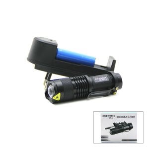 GOLD ORION OR-82 ( 2IN1 & KÜÇÜK ) ( ZOOMLU EL FENERİ & COB LED ) ( METAL KASA ) ( 9CM )*100