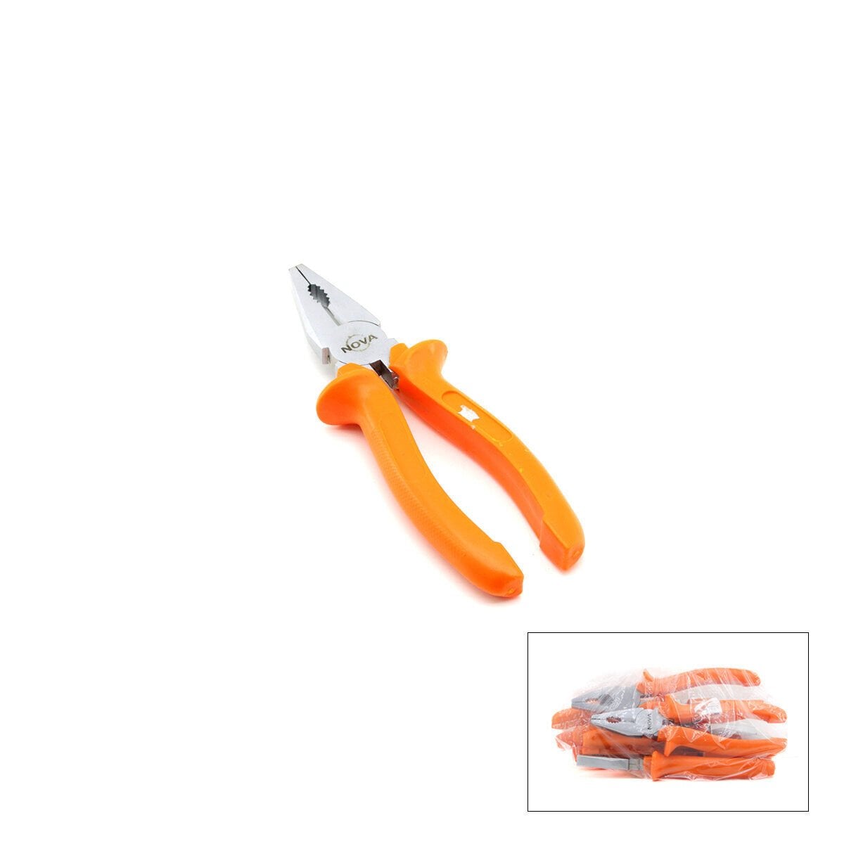 NOVA PENSE ( 7'' ) ( PENSE ) ( TURUNCU ) SAPLI ( Cr-V ) ( 180MM )*6X20