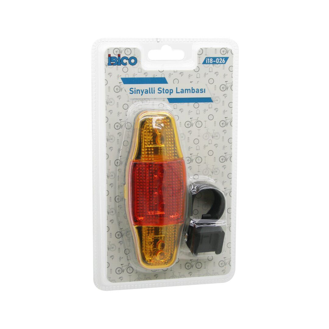 İBİCO İ18-026 BİSİKLET ( STOP LAMBASI ) ( SİNYALLİ ) ( PİLLİ )*120
