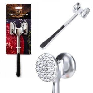 BAROTTİ DMR-10284 ( ÇİFT BAŞLI & KOMPLE METAL ) ( PASLANMAZ ÇELİK ) ET DÖVECEK*72