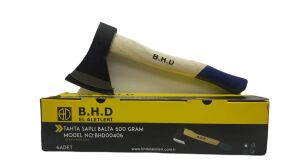 B.H.D TOOLS BHD-00406 ( 600GR ) ( AHŞAP SAPLI ) BALTA *6X4