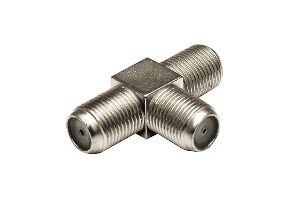 ULBAY ULB-003 ( 3LÜ T ) ( EF ARA ) ( 20PCS ) UYDU KONNEKTÖR BİRLEŞTİRİCİ*100